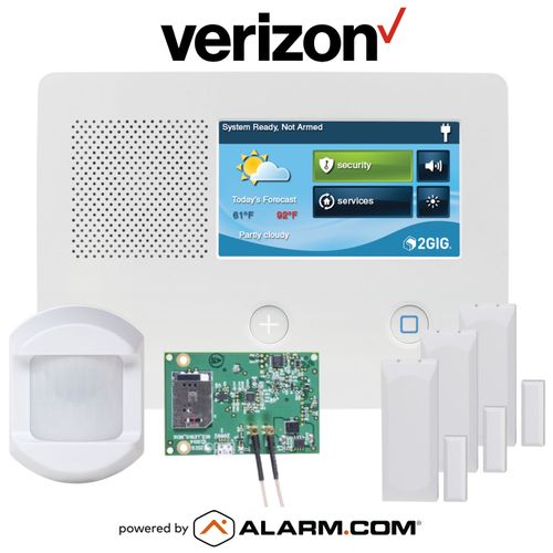 2GIG GC2e Cellular Verizon LTE Wireless Security System (Powered by Alarm.com)