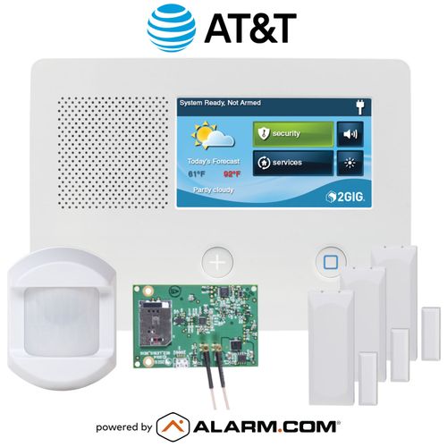 2GIG GC2e Cellular AT&T LTE Wireless Security System (Powered by Alarm.com)