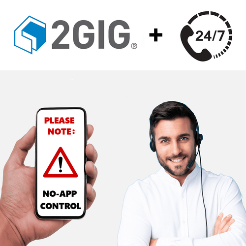 2GIG Burglary Intrusion Non-Interactive PRO Alarm Monitoring Services