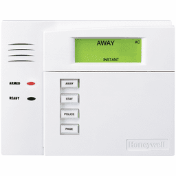 6150RF - Honeywell Home Fixed-English Hardwired Alarm Keypad with 345 MHz Transceiver (for VISTA-Series Control Panels)