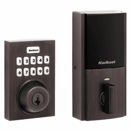 98930-005 - Kwikset HC620 CNT Home Connect 620 Contemporary Keypad Connected Smart Lock with Z-Wave Plus 700-Chipset (in Venetian Bronze Finish)