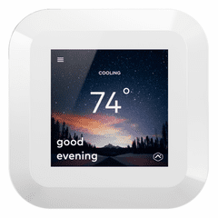 ADC-T40K-HD-W - Alarm.com Smart Thermostat HD with Color Touchscreen (White Display)