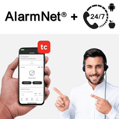 AlarmNet Burglary Intrusion Interactive PRO Alarm Monitoring Services