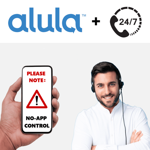 Alula Burglary Intrusion Non-Interactive PRO Alarm Monitoring Services