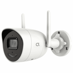 CAM-OD-HS2-AI - Alula Connect+ Outdoor 1080p HD Bullet WiFi/PoE Security Camera with Two-Way Audio