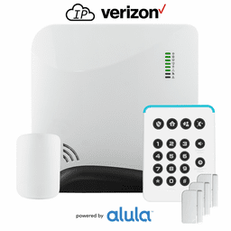 CONNECT-PLUS-DKIT - Alula Connect+ Dual-Path Ethernet/Cellular Verizon LTE Wireless Security System Kit with Analogue Keypad (Powered by Alula)