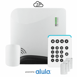 CONNECT-PLUS-IKIT - Alula Connect+ Ethernet Wireless Security System Kit with Analogue Keypad (Powered by Alula)