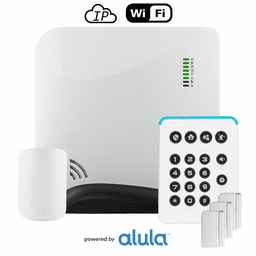 CONNECT-PLUS-WKIT - Alula Connect+ WiFi/Ethernet Wireless Security System Kit with Analogue Keypad (Powered by Alula)