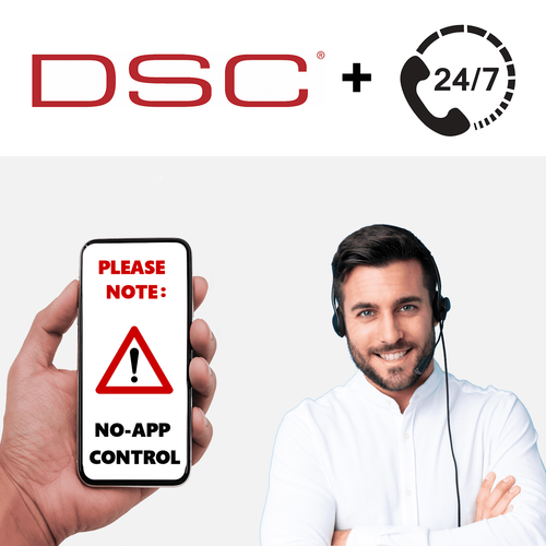 DSC Burglary Intrusion Non-Interactive PRO Alarm Monitoring Services