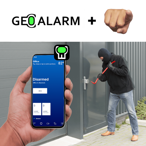 GeoAlarm Burglary Intrusion DIY Business Alarm Monitoring Services