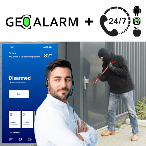 GeoAlarm Burglary Intrusion Interactive Business Alarm Monitoring Services