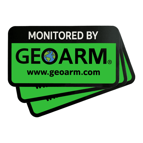 GeoArm&reg; Security Stickers (3-Pack)