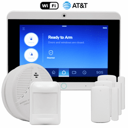 GeoSFKIT-ATT - GeoAlarm Dual-Path WiFi/Cellular AT&T Wireless Burglary/Fire Security System