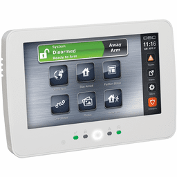 HS2TCHP - DSC TouchScreen White Alarm Keypad with PowerG Transceiver and Prox Support (for DSC PowerSeries Neo Control Panels)