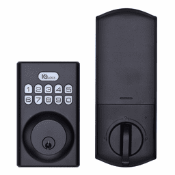 IQDLK-PGK-MB - Qolsys PowerG Door Lock (in Matte Black)