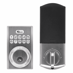 IQDLK-PGK-SN - Qolsys PowerG Door Lock (in Satin Nickel)