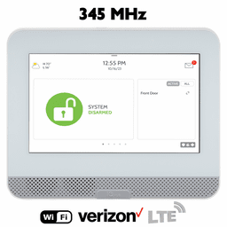 IQPH052 - Qolsys IQ4 Wireless Home Hub for Legacy 345 MHz Sensors (Built-In Alarm.com Dual-Path WiFi/Cellular Verizon LTE Communicator)