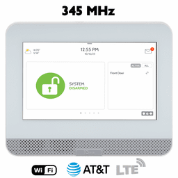 IQPH056 - Qolsys IQ4 Wireless Home Hub for Legacy 345 MHz Sensors (Built-In Alarm.com Dual-Path WiFi/Cellular AT&T LTE Communicator)