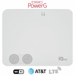 IQPK047 - Qolsys IQ4 NS No Screen Wireless Home Hub for PowerG Sensors (Built-In Alarm.com Dual-Path WiFi/Cellular AT&T LTE Communicator)