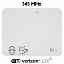 IQPK084 - Qolsys IQ4 NS No Screen Wireless Home Hub for 345 MHz Sensors (Built-In Alarm.com Dual-Path WiFi/Cellular Verizon LTE Communicator)