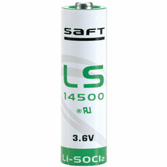 LS14500 - Saft AA Cell Lithium Alarm Battery (5-Pack for Videofied Sensors)