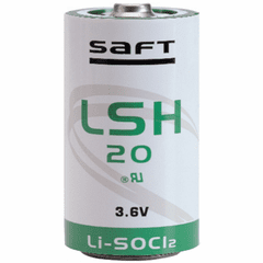 LSH20 - Saft D Cell Alarm Battery (for Videofied Control Panels)