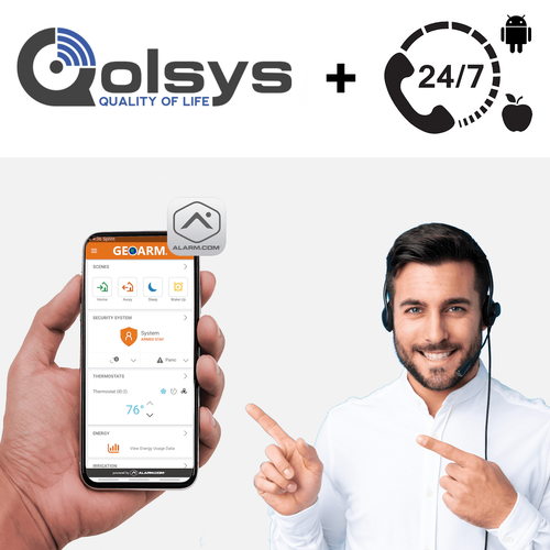 Qolsys Burglary Intrusion Interactive PRO Alarm Monitoring Services