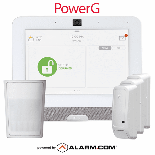 Qolsys IQ Panel 4 Wireless PowerG Security Systems