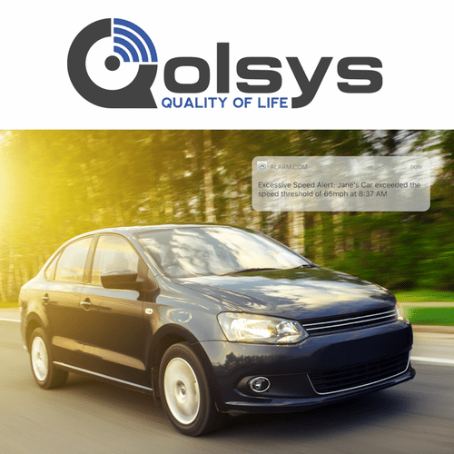 Qolsys Standalone GPS Connected Car Tracking Services