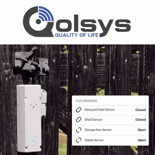 Qolsys Cellular Flex IO Property Sensor Monitoring Services