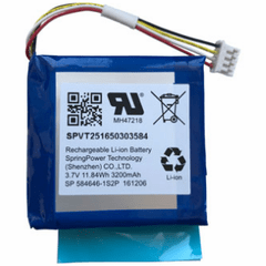 QR0041-840 - Qolsys IQ Replacement Alarm Battery (for IQ Panel 2 and 2 Plus)