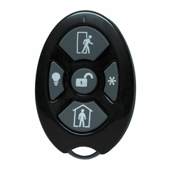 RE600-5 - Alula Wireless 5-Button Remote Alarm Keyfob (for Connect+ Panel)