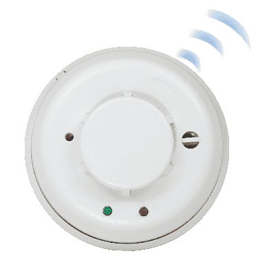 Wireless Combo Smoke/Heat Detectors