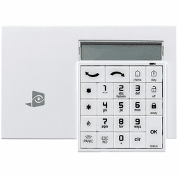 WMB621 - Videofied Wireless Horizontal Alphanumeric Alarm Keypad (w/Proximity Badge Reader)