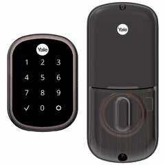 YRD156-ZW2-0BP - Yale Pro SL Touchscreen Key-Free Keypad Deadbolt Lock with Z-Wave Plus (in Oil Rubbed Bronze Finish)