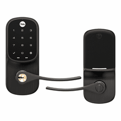 YRL226-ZW2-0BP - Yale Assure Lever Touchscreen Keypad Lock and Keyhole with Z-Wave Plus (in Oil Rubbed Bronze Finish)