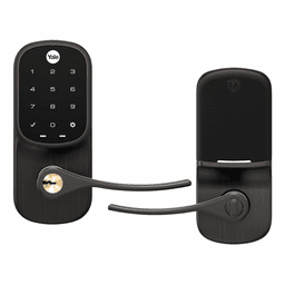 YRL226-ZW2-0BP - Yale Assure Lever Touchscreen Keypad Lock and Keyhole with Z-Wave Plus (in Oil Rubbed Bronze Finish)