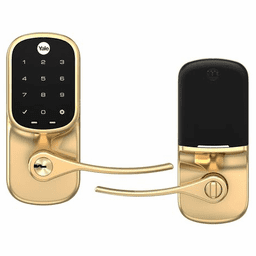 YRL226-ZW2-605 - Yale Assure Lever Touchscreen Keypad Lock with Z-Wave Plus (in Bright Brass Finish)