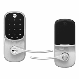 YRL226-ZW2-619 - Yale Assure Lever Touchscreen Keypad Lock and Keyhole with Z-Wave Plus (in Satin Nickel Finish)