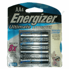 ZI-L91SBP4 - Energizer Lithium AA Cell 1.5V Alarm Battery (4-Pack)